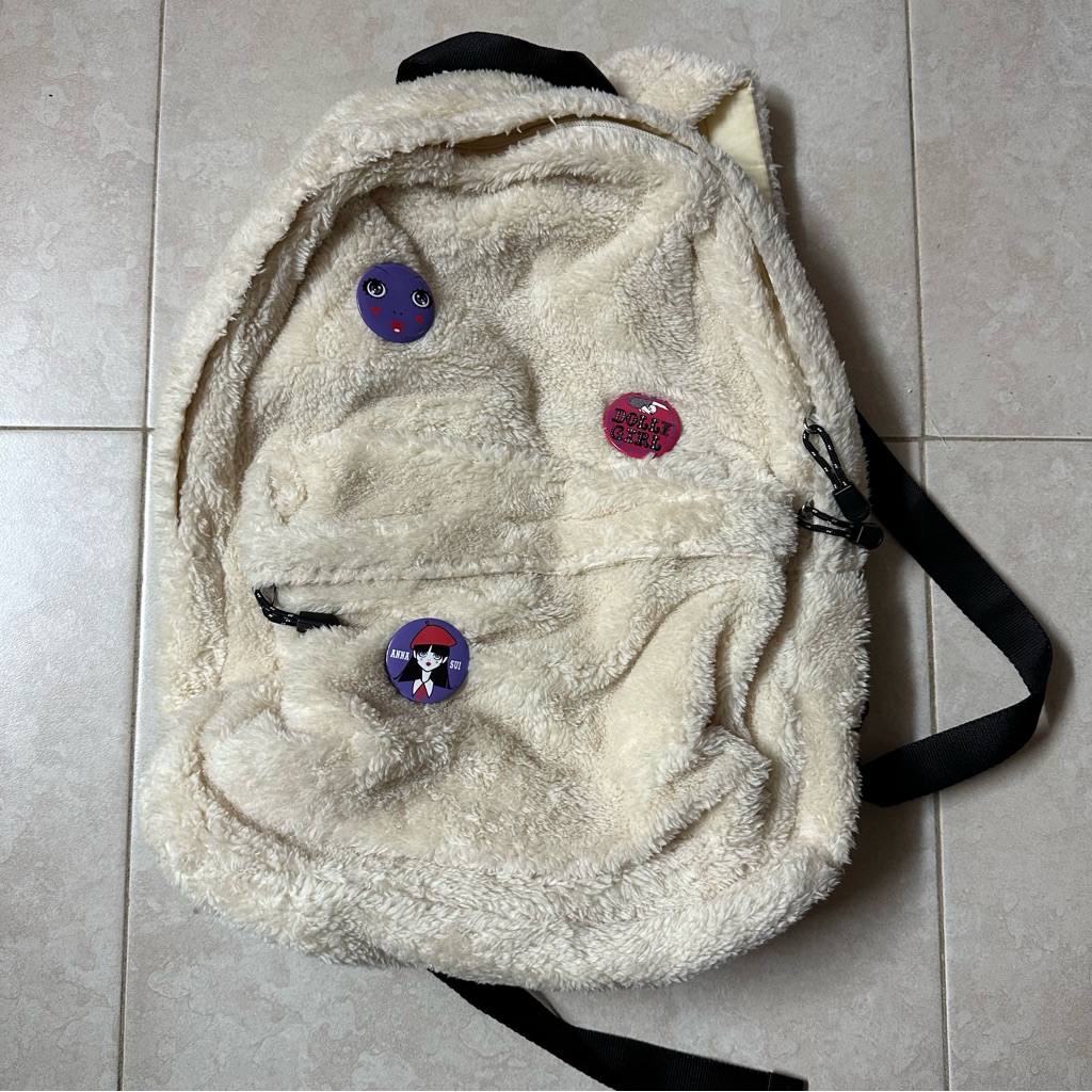 Fuzzy Backpack